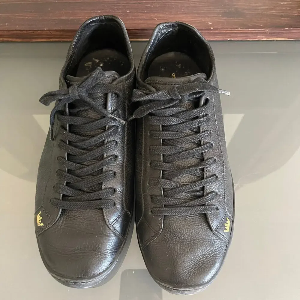 Osklen Arpex Men's Leather Sneakers Casual Flat Shoes Size 9 (39)